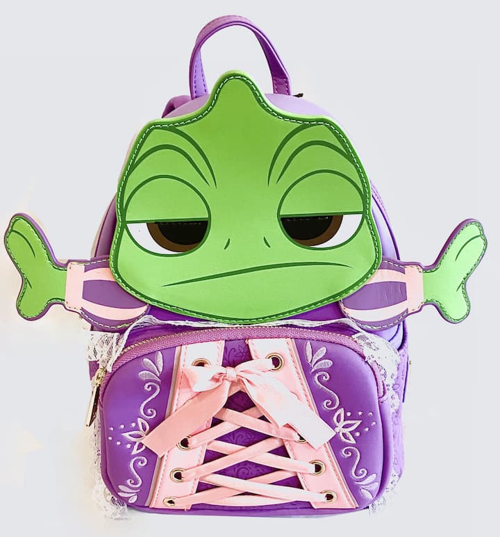 Loungefly newest Disney Tangled Pascal Dress Mini Backpack Funkon 2021