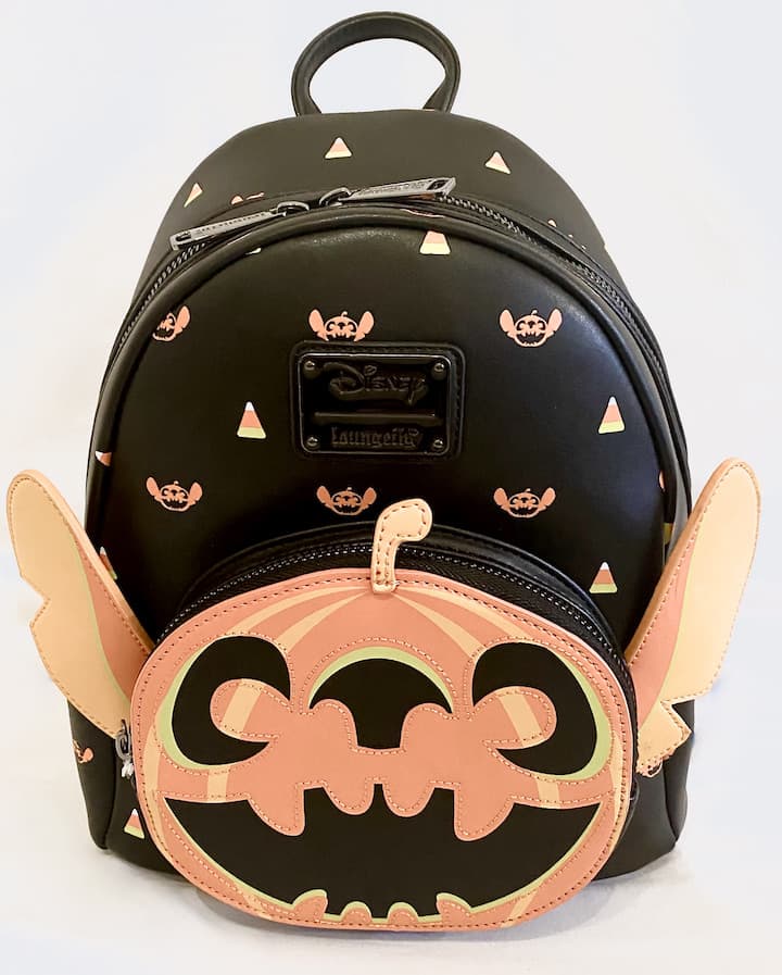 Loungefly Stitch Pumpkin Mini offers Backpack and Wallet