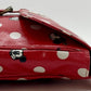 Cath Kidston Disney Mickey Mouse Bag Red White Polka Dot Spot Handbag Left Side