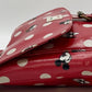 Cath Kidston Disney Mickey Mouse Bag Red White Polka Dot Spot Handbag Right Side