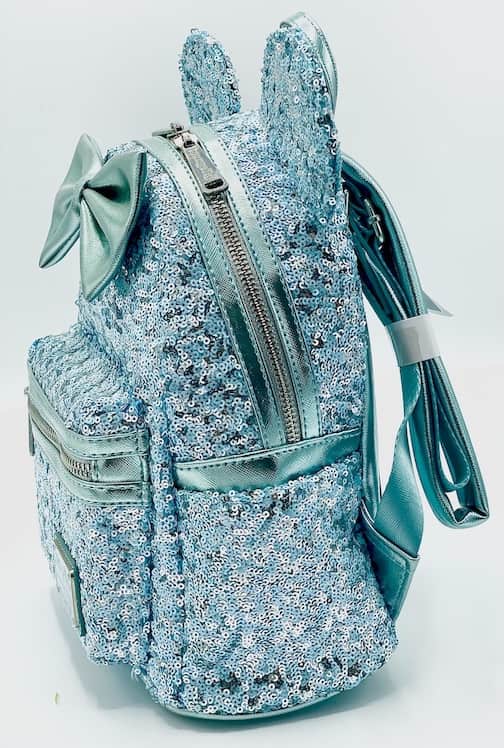 Blue cheap sequin backpack