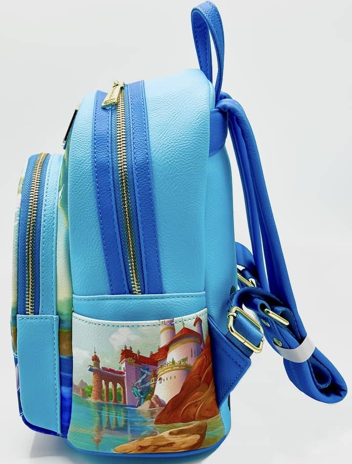 Purchases Loungefly The Little Mermaid Scene Mini Backpack