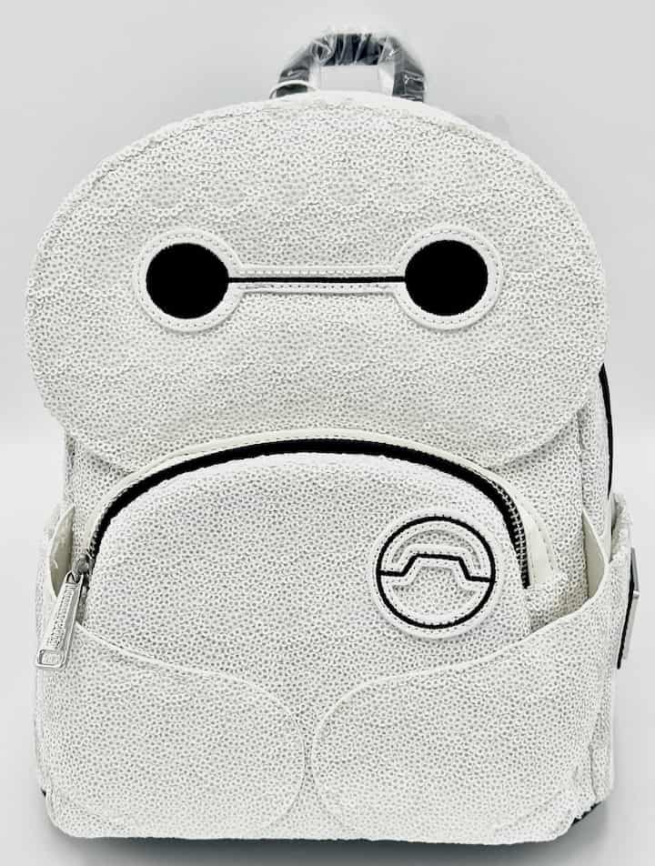 Loungefly Baymax Sequin Mini Backpack D23 10th Anniversary Big Hero 6