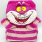 Loungefly Cheshire Cat Plush Pocket Mini Backpack Light Up Bag Front Full View Arms Up