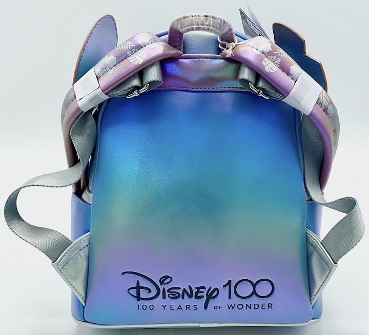 Loungefly Disney 100 Platinum Stitch Mini Backpack Cosplay Bag