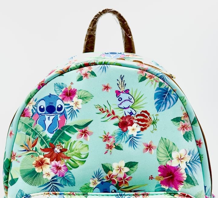 Disney Loungefly AOP I high quality Heart Stitch Mini Backpack