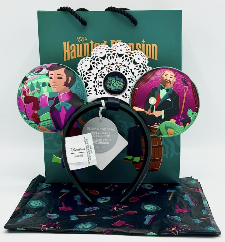 Loungefly The popular Haunted Mansion backpack bundle & Ears