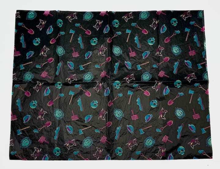 Loungefly Disney Parks Club 33 Haunted Mansion Ears Headband Tissue Paper Side One