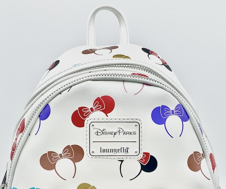 Loungefly Disney Minnie Mouse Baby Blue Iridescent Princess Mini Backpack
