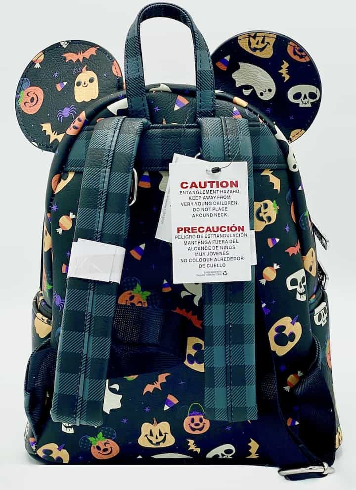 Loungefly Disney Parks Halloween Mini Backpack 2021 Tricks Treats Bag