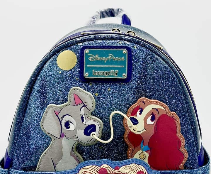 Loungefly Disney Parks Lady and the Tramp Mini Backpack Bag