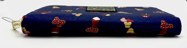 Loungefly Disney Parks Snacks Wallet Mickey Minnie Mouse Treats Purse Base