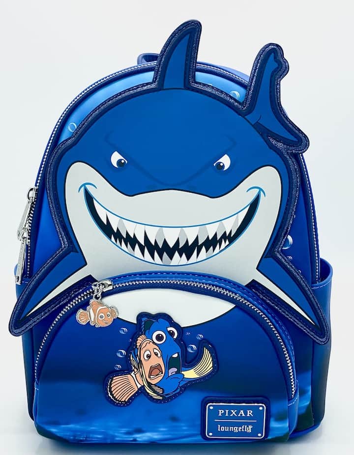 Loungefly Finding Nemo Mini Backpack Disney Pixar Bruce Marlin