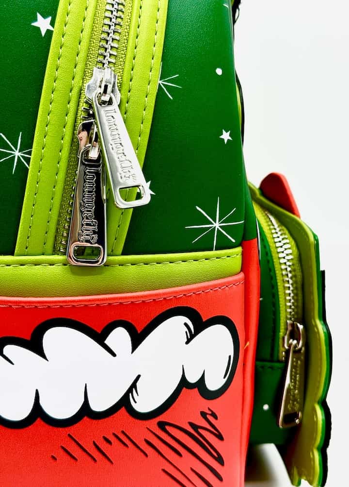 Loungefly Grinch Max Christmas Present Mini Backpack Dr Seuss Bag