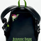 Loungefly Jurassic Park Sequin Green Mini Backpack Floral Bag Back