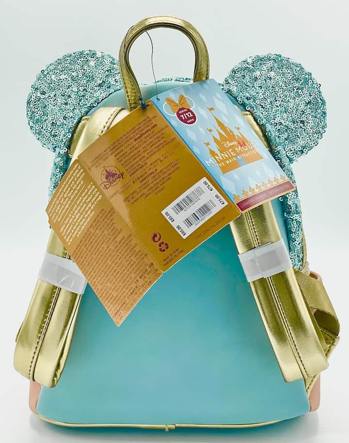 Loungefly King Arthur Carousel MMMA Minnie Mouse Main Attraction Bag