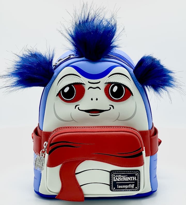 Loungefly Labyrinth Mini Backpack Worm Cosplay Bag Front Full View