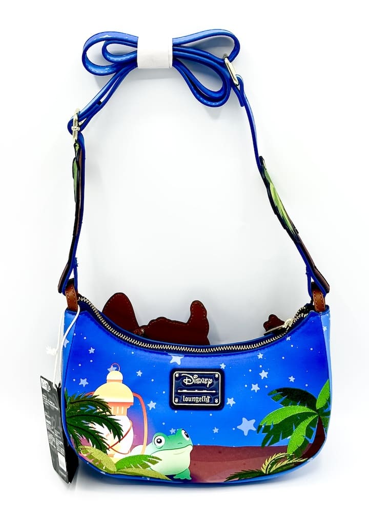 Loungefly Lilo Stitch Scrump Camping Crossbody Disney Cuties Bag Back Full View