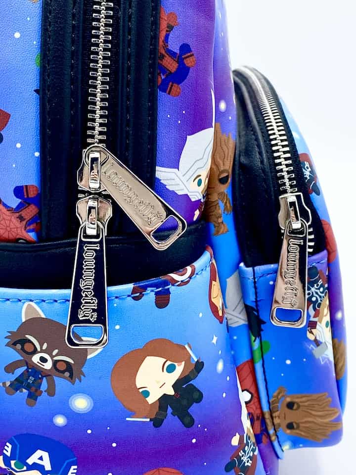 Loungefly F.R.I.E.N.D.S. AOP Chibi Character Double Strap Shoulder Bag