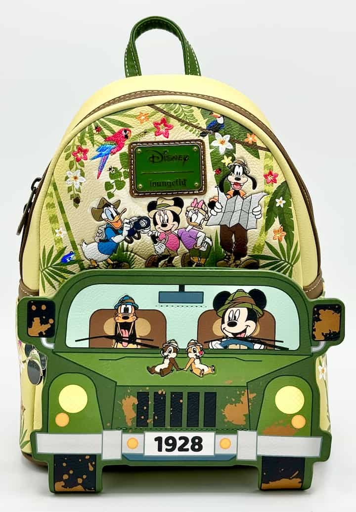 Loungefly Disney Parks MMMA Tiki shops Room Mini Backpack