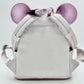 Loungefly Minnie Mouse Butterfly Mini Backpack Disney Pink Purple Bag Back
