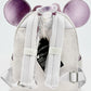 Loungefly Minnie Mouse Butterfly Mini Backpack Disney Pink Purple Bag Straps