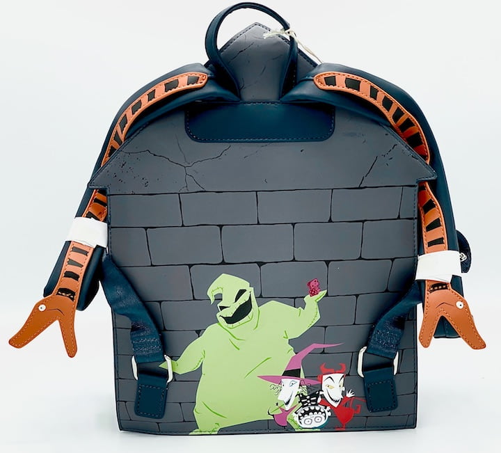 Loungefly the nightmare before christmas discount halloween town map mini backpack