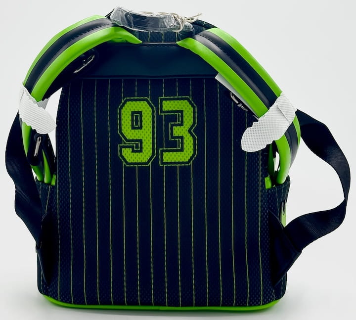 Loungefly Oogie Boogie Football Team Jersey Mini Backpack NBC Bag Back