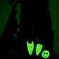 Loungefly Oogie Boogie Football Team Jersey Mini Backpack NBC Bag Glow In The Dark Right Side