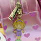 Loungefly Polly Pocket Mini Backpack Compact Playset Figural 90s Bag Zips and Keyring