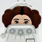 Loungefly Princess Leia Cosplay Mini Backpack Disney Star Wars Bag Front Full View