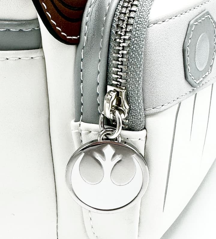 Loungefly Princess Leia Cosplay Mini Backpack Disney Star Wars Bag Keyring