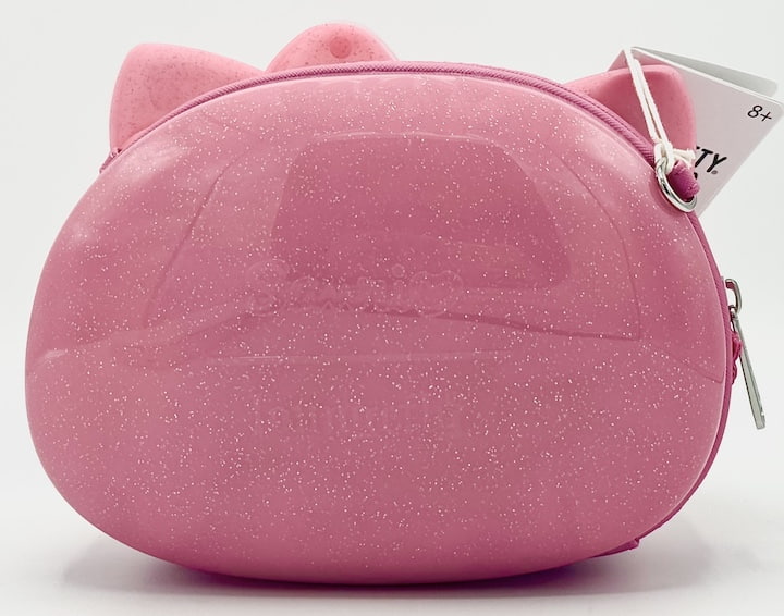 Loungefly Sanrio Hello Kitty 50th Pink Glitter Figural Crossbody Bag Back