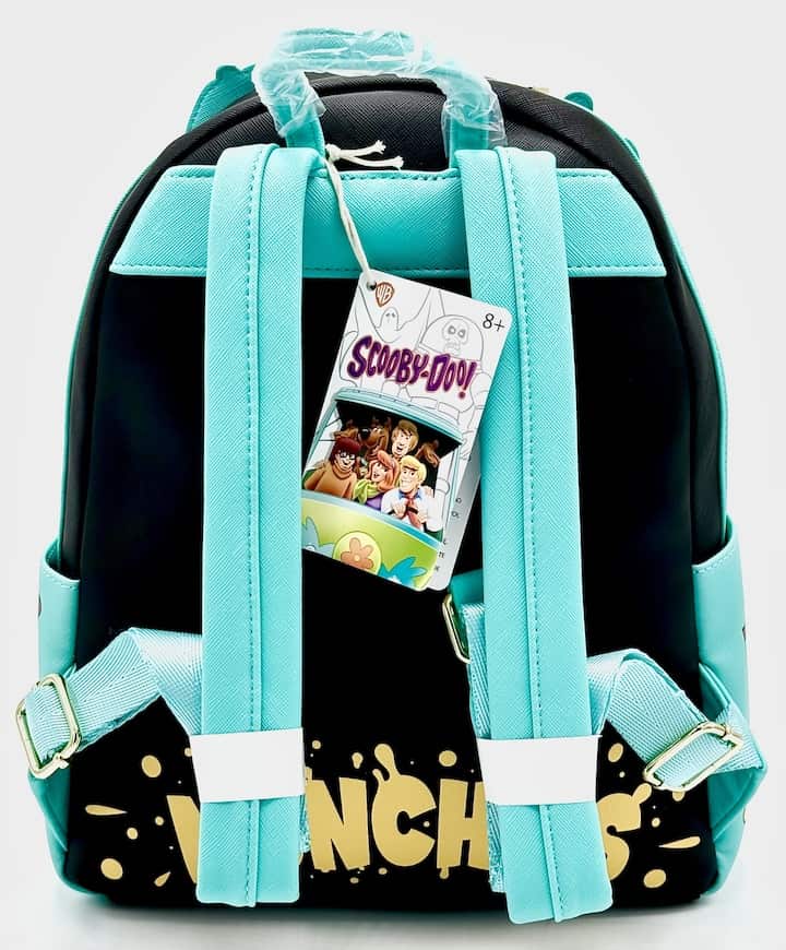 Loungefly Scooby Doo Shaggy Munchies Mini Backpack Scooby Snacks Bag Straps