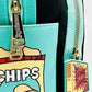 Loungefly Scooby Doo Shaggy Munchies Mini Backpack Scooby Snacks Bag Zips And Keyring