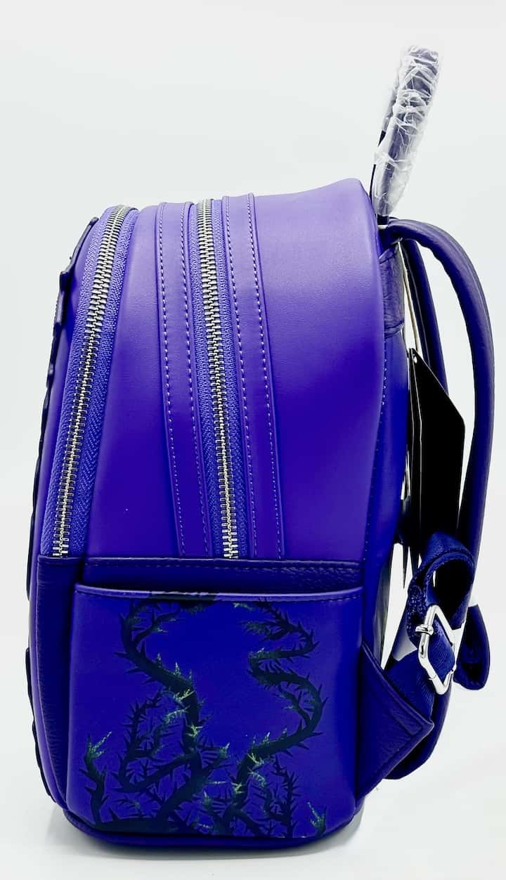 Loungefly Sleeping Beauty Maleficent Mini Backpack Disney Portrait Bag Left Side