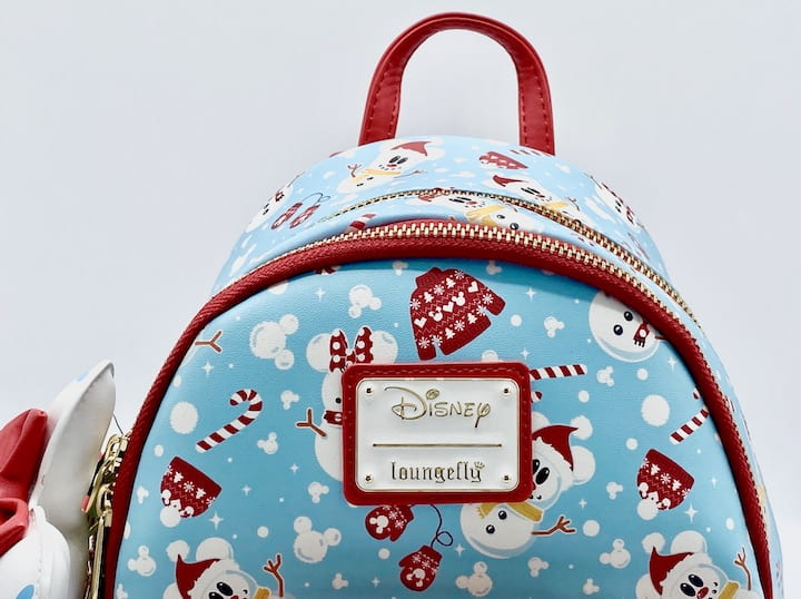 Mickey & Minnie Snowman AOP Mini Backpack AND EARS Disney