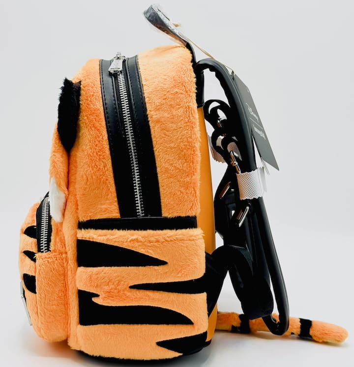 Loungefly Stitch Rajah Mini Backpack Disney Plush Cosplay Bag Left Side