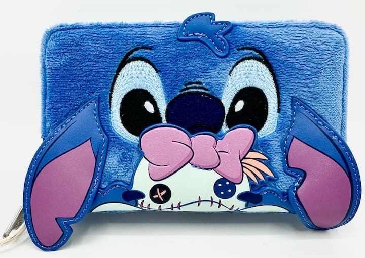 Loungefly Stitch and Scrump Buddy Wallet SDCC Disney Purse Front Close Up
