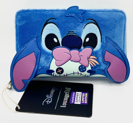 Loungefly Stitch and Scrump Buddy Wallet SDCC Disney Purse Front