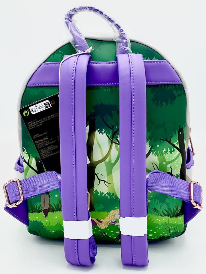 Tangled Rapunzel Swinging from Tower Mini-Backpack