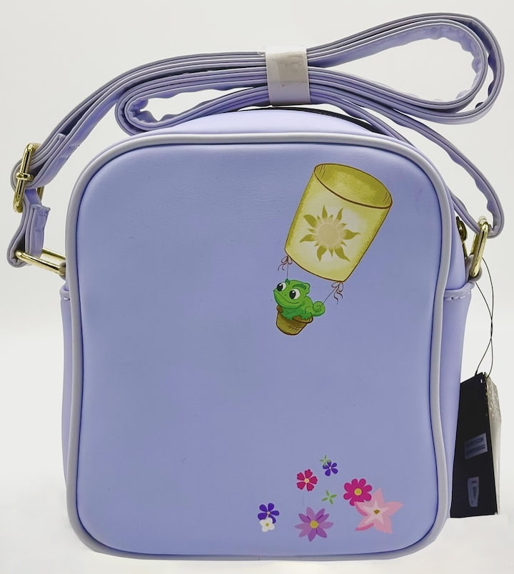 Loungefly Tangled Royal Family Crossbody Bag Disney Young Child Rapunzel Back