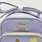 Loungefly Tangled Royal Family Crossbody Bag Disney Young Child Rapunzel Front Enamel Logo