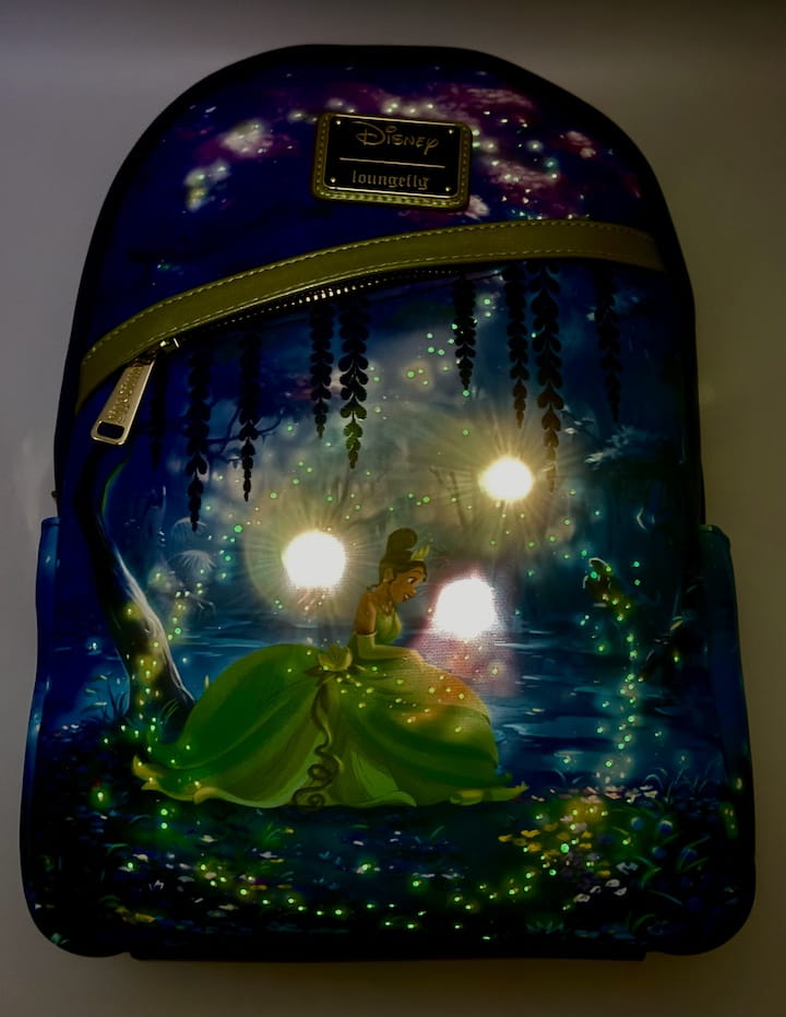 Loungefly Disney Parks 2023 Light Up store Glow backpack