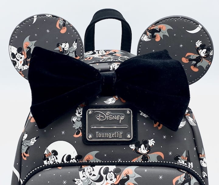 Loungefly Vampire Witch Mini Backpack Disney Mickey Minnie Mouse Bag