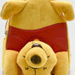 Loungefly Winnie the Pooh Plush Upside Down Mini Backpack Disney Bag Front Full View