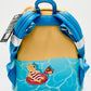 Loungefly Winnie the Pooh Snorkel Plush Mini Backpack Summer Vibes Bag Back