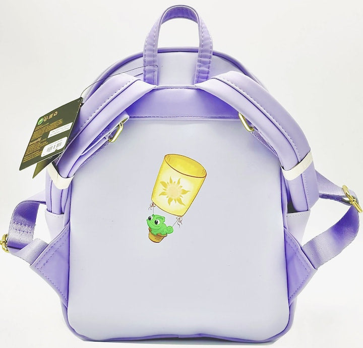 Loungefly Young Rapunzel Mini Backpack Disney Tangled Bag Back