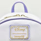 Loungefly Young Rapunzel Mini Backpack Disney Tangled Bag Front Enamel Logo