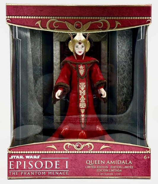 Queen Amidala Limited Edition Doll Star Wars 25th Anniversary In Box Front Full View